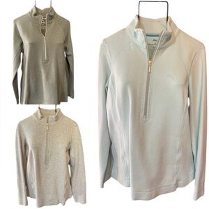 Bundle Three Tommy Bahama Quarter-Zip Pullover Sweaters